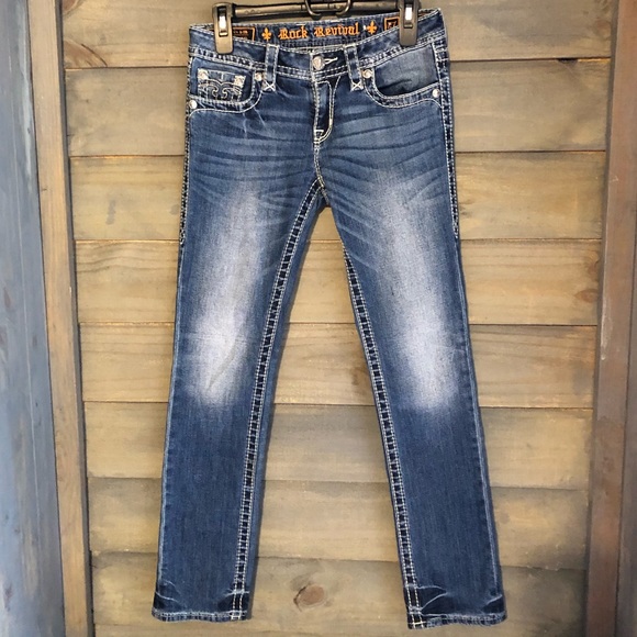 size 27 rock revival jeans conversion